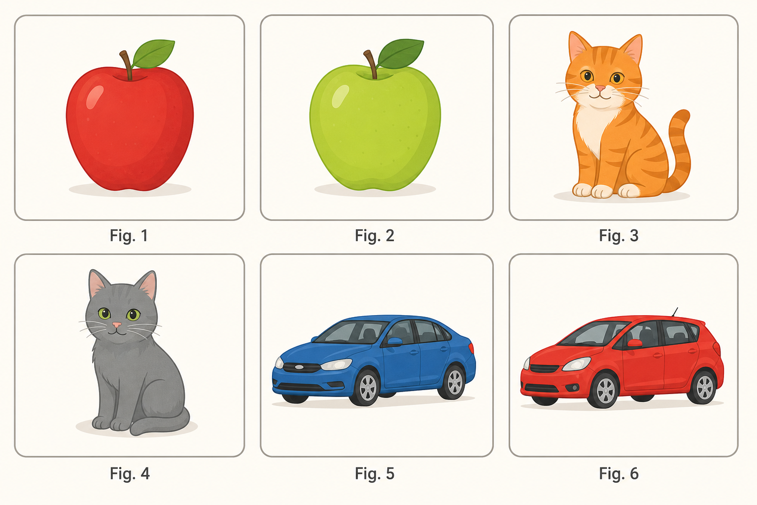 Example images for unsupervised learning grouping